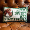 Needlepoint Horse Pillow