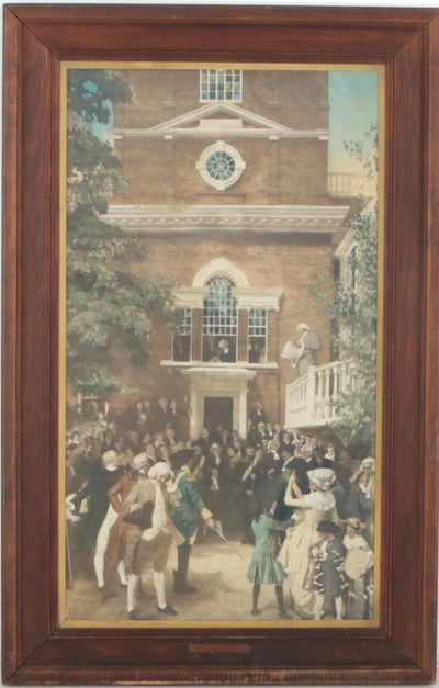 Vintage Colonial Print by Curtis & Cameron