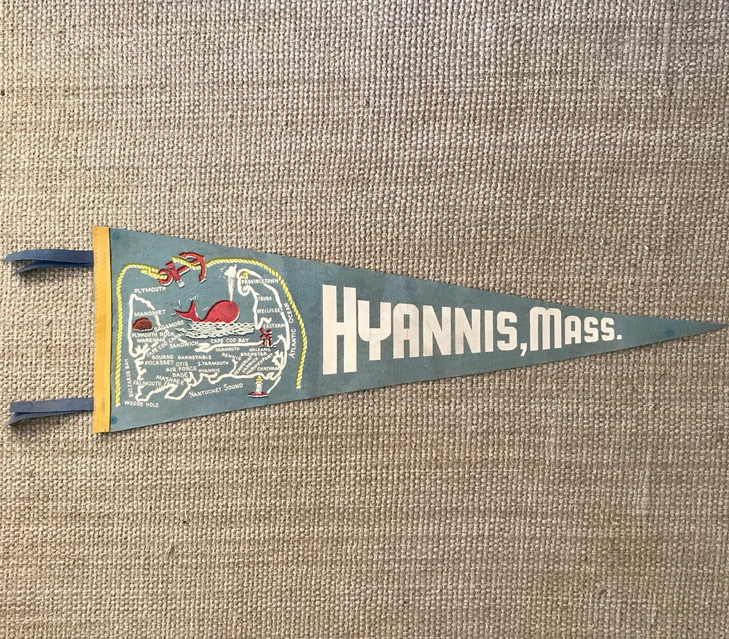 Lot Detail - VINTAGE MAINE MARINERS AHL PENNANT