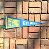 Vintage Key West Map Pennant