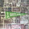 Vintage Rutland, Vermont Pennant